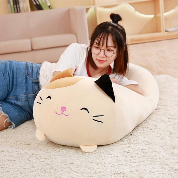 Squishy Chubby Cat Plush Pillow - Meowaish