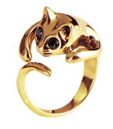 Abby Sphynx Cat Ring - Meowaish