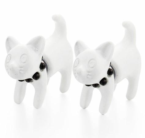 Kitty Duo Purrly Earrings - Meowaish