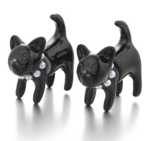 Kitty Duo Purrly Earrings - Meowaish