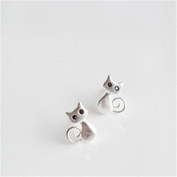 Rows Cat Earrings - Meowaish