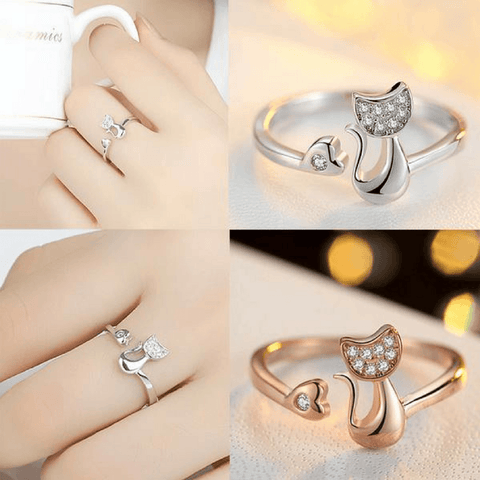 ELEGANT CAT RING - Meowaish