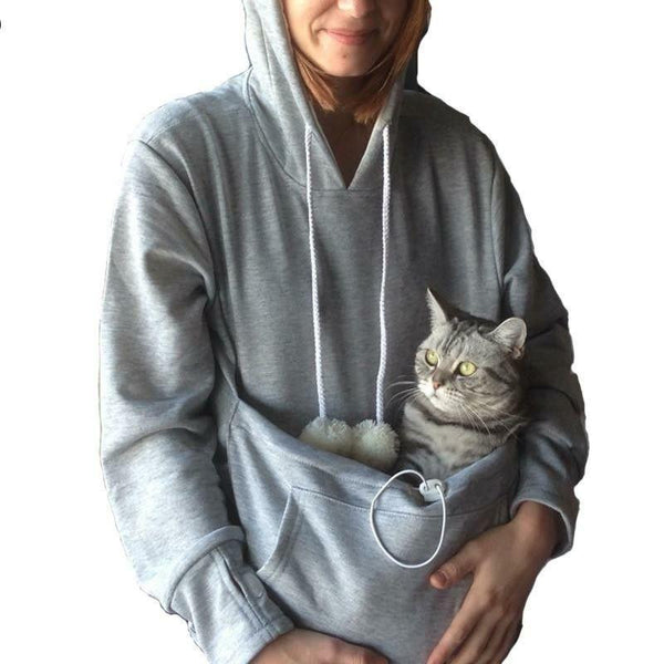 Cat Pouch Hoodie - Meowaish