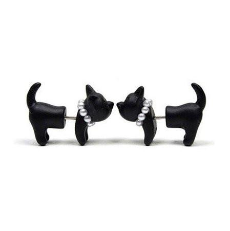 Kitty Duo Purrly Earrings - Meowaish
