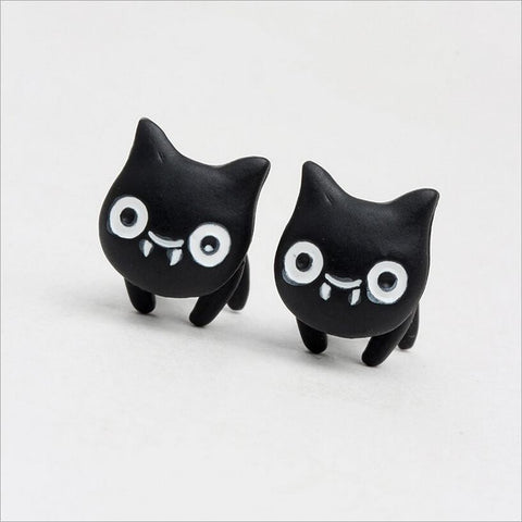 Smirk Cat Earring - Meowaish