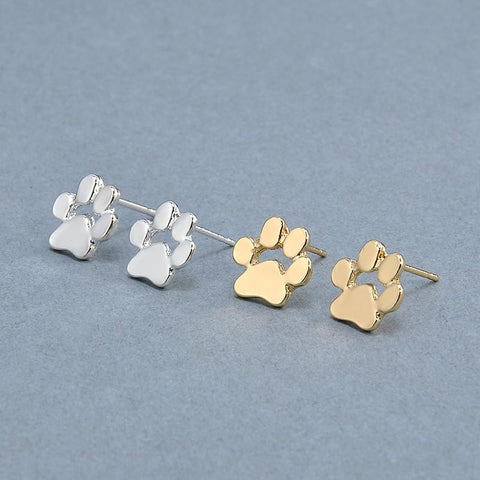 Cute Kitty Paw Stud Earrings - Meowaish