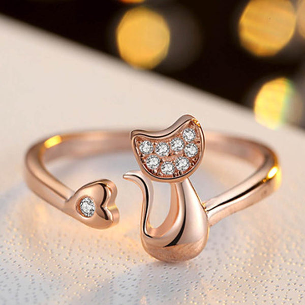 ELEGANT CAT RING - Meowaish
