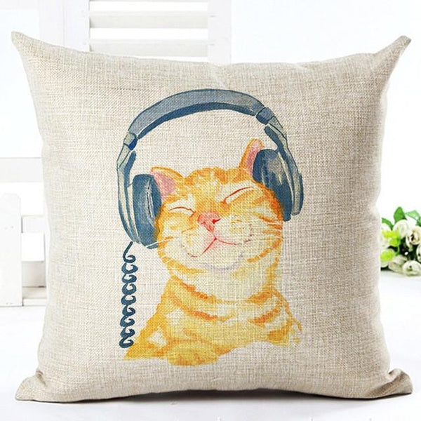 Cute Cat Pillow Case - Meowaish