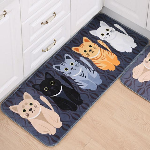 Kitty Floor Mat - Meowaish